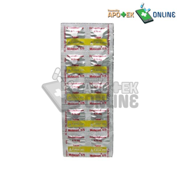 MOLACORT 0.5MG  STRIP 10 TABLET
