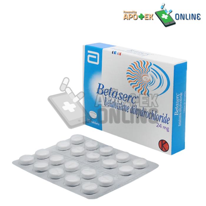 BETASERC 24 MG BLISTER 20 TABLET