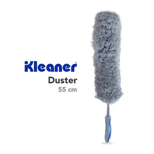 Kleaner Kemoceng Fleksibel Rubber Grip Serbaguna - Microfiber Duster