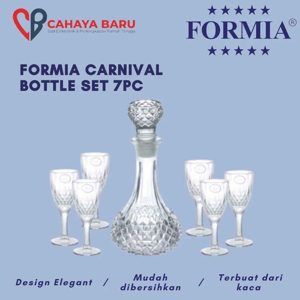 FORMIA CARNIVAL BOTTLE SET 7PC