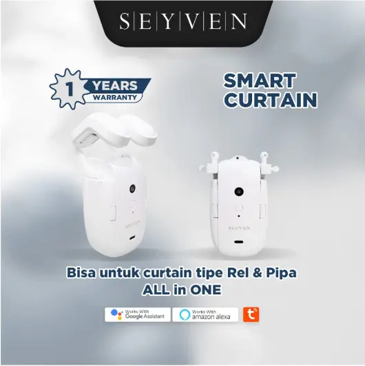 SEYVEN Smart Curtain Driver Robot Pembuka Tirai Otomatis Wireless 0