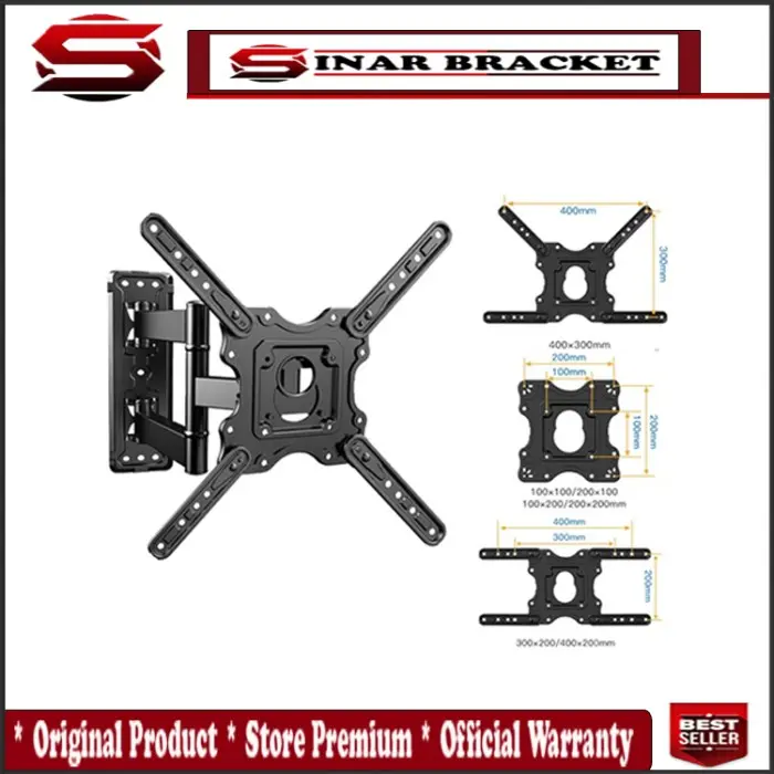 BRACKET TV NB P4 BRECKET NORTH BAYOU 32, 40, 43, 49, 50, 55 INCH