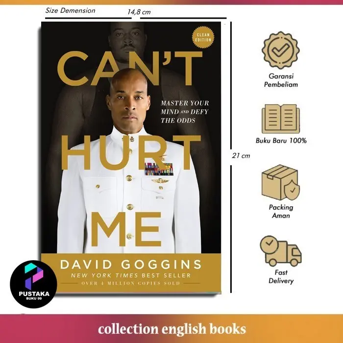 Can't Hurt Me by David Goggin (English) - Can't Hurt me
