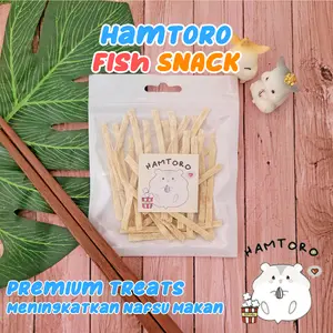 Fish snack 30-40pcs Snack Hamster Snek ikan makanan Sugar Glider