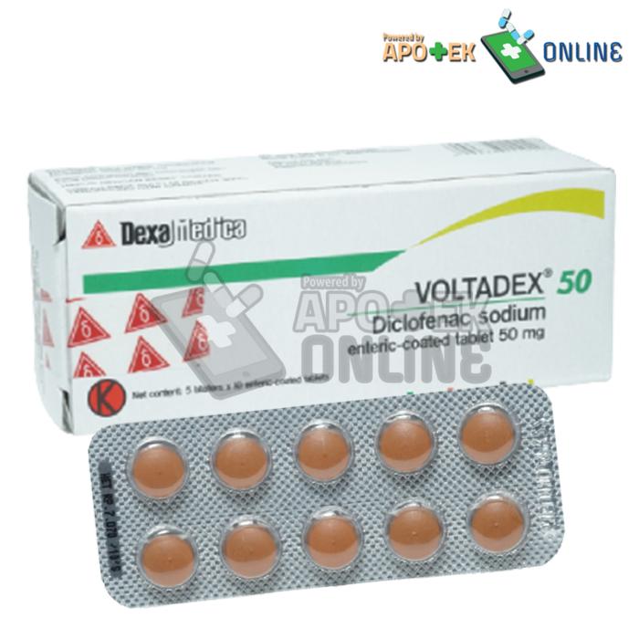 VOLTADEX 50 MG STRIP 10 TABLET