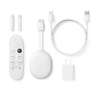 GOOGLE CHROMECAST WITH GOOGLE TV 4K HDR / HD WIFI STREAMING MEDIA