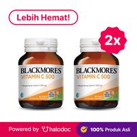 Gambar Blackmores Vitamin C 500 mg 2 Botol (60 Tablet/Botol) dari Apotek Halomedika Medan Baru Kota Medan 1 Tokopedia