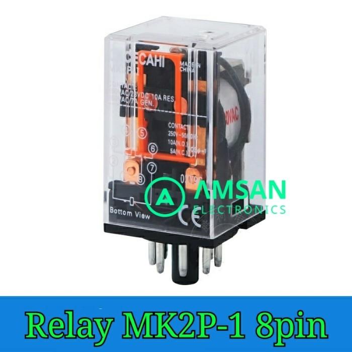 Gambar Relay MK2P I AC 220V dari AMSAN ELECTRONICS Kab. Ponorogo Tokopedia