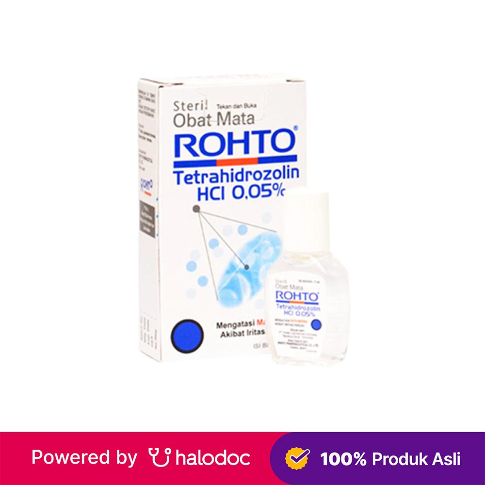 Rohto Steril Eye Drop 7 ml - Obat Mata Gatal,Kering & Merah - Halodoc