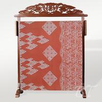 Gambar BATIK TRUSMI Kain Katun Batik Cap Mega Mendung Gunungan Angkin Orange dari BT Batik Trusmi Official Kab. Cirebon 1 Tokopedia