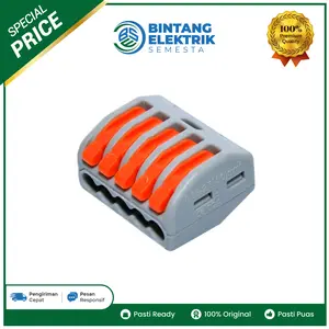 Konektor Kabel 5 Pin PCT 215 WAGO md- Terminal 5pin 5kabel - MURAH