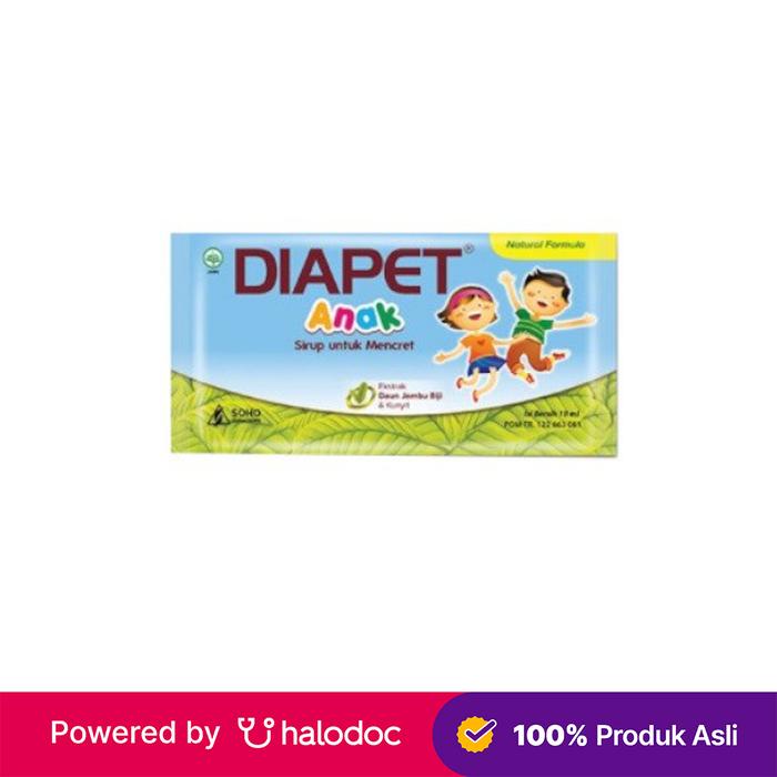 Gambar Diapet Anak Sachet 10 ml - Obat Diare - Halodoc dari Apotek Halomedika Denpasar Kota Denpasar Tokopedia