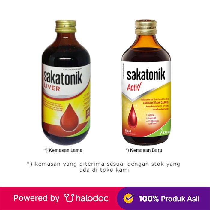 Gambar Sakatonik Liver / Sakatonik Activ Sirup 310 ml dari Apotek Puri Beta Larangan-tokopedia Kota Tangerang Tokopedia
