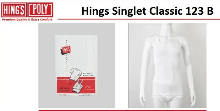 Hings singlet/ kaos dalam pria art 123 underwear cowok bahan melar 1