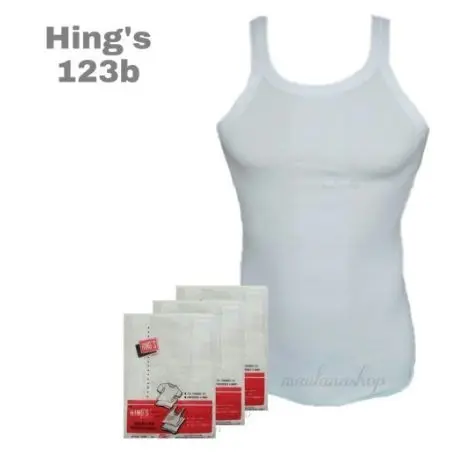 Hings singlet/ kaos dalam pria art 123 underwear cowok bahan melar 0