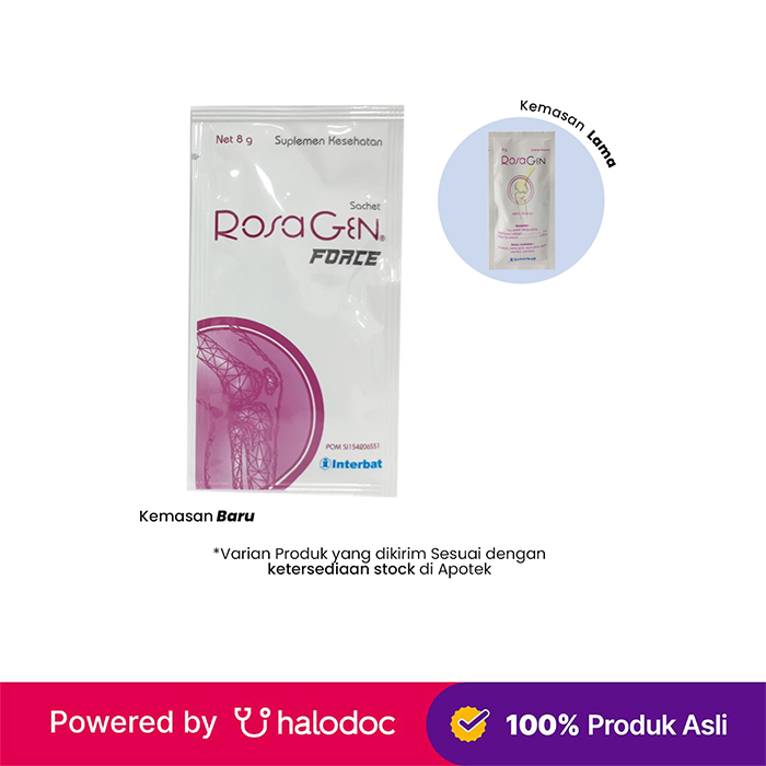 Gambar Rosagen 8 g 15 Sachet - Vitamin Tulang & Sendi - Halodoc dari Apotek Anugrah Melawai Kota Administrasi Jakarta Selatan Tokopedia