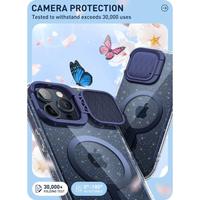 Gambar Case Compatible for iPhone 15 Pro Max 15 Pro I-Blason Cosmo Mag Stand Camera Cover - Blue Glitter, iPhone 15 Pro dari Supcase Official ID Kota Administrasi Jakarta Barat 5 Tokopedia