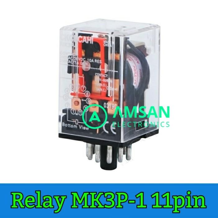 Gambar Relay MK3P I AC 220V dari AMSAN ELECTRONICS Kab. Ponorogo Tokopedia