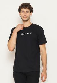 Gambar HEMMEH Kaos Pria Hitam Mountain T-Shirt Hitam - M dari HEMMEH.ID Kota Bandung 1 Tokopedia
