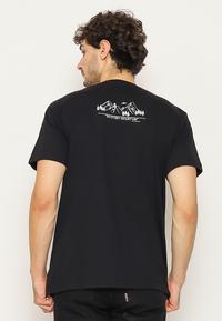 Gambar HEMMEH Kaos Pria Hitam Mountain T-Shirt Hitam - M dari HEMMEH.ID Kota Bandung 2 Tokopedia