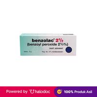 Gambar Benzolac 2.5% Gel 5 g - Obat Jerawat - Halodoc dari Apotek Kasih Ibu Larangan Kota Tangerang 1 Tokopedia