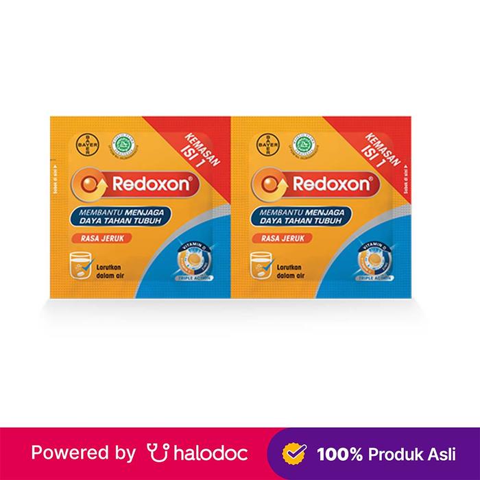 Gambar Redoxon 2 Tablet - Vitamin C - Halodoc dari Apotek Halomedika Pekayon Kota Bekasi Tokopedia