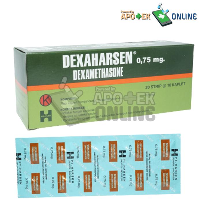 DEXAHARSEN 0.75 MG STRIP 10 TABLET