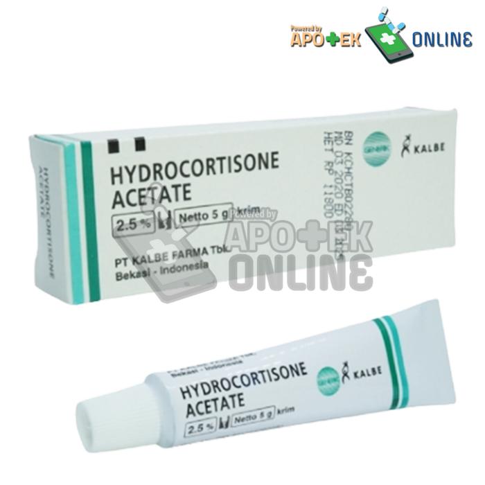HYDROCORTISONE KALBEFARMA 2.5% 5 GR CREAM
