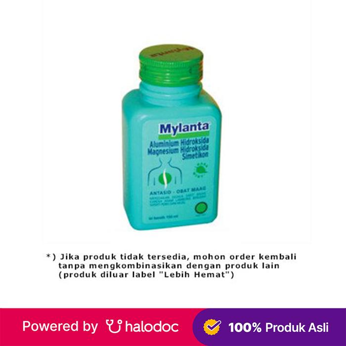 Gambar Mylanta Sirup 150 ml 2 Botol dari Apotek Anugrah Melawai Kota Administrasi Jakarta Selatan Tokopedia