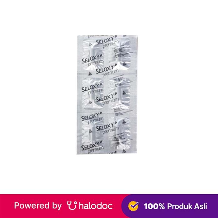 Gambar Seloxy Premium 6 Kaplet - Vitamin Kulit & Kuku - Halodoc dari Apotek Helios Medika Saharjo Kota Administrasi Jakarta Selatan Tokopedia