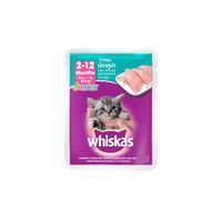 Gambar WHISKAS POUCH KITTEN TUNA 80 GR - MAKANAN HEWAN dari Hypermart Cibubur Junc Kota Administrasi Jakarta Timur 1 Tokopedia