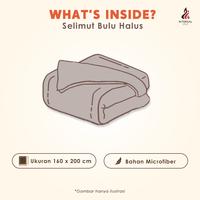 Gambar Lady Rose - Selimut Bulu Halus 160x200 - Capella dari Lady Rose Sprei Kab. Bandung 4 Tokopedia