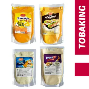 Prima Agung Saus Mentai Keju Tartar Garlic Mayo Saos Instant Primayo