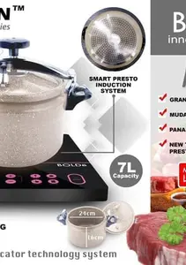 Panci Presto Original BOLDe bisa Kompor Induksi