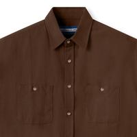 Gambar Kemeja Linen - Parisian Linen Short Sleeve - Brown dari Tenue de Attire Kota Administrasi Jakarta Selatan 3 Tokopedia