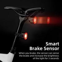 Gambar ROCKBROS Q4 Lampu Belakang Sepeda Bike Smart Taillight Brake Sensor dari Ocean Bike Official Kota Administrasi Jakarta Barat 5 Tokopedia