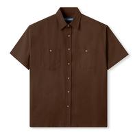Gambar Kemeja Linen - Parisian Linen Short Sleeve - Brown dari Tenue de Attire Kota Administrasi Jakarta Selatan 1 Tokopedia