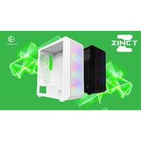 Gambar CASING CUBE GAMING ZINCT - ATX Tempered Case (Free 3x RGB Fan) dari Techno Computer Bali Kota Denpasar 2 Tokopedia
