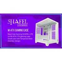 Gambar CASING CUBE GAMING SHAFEL LITE - mATX Case Tempered Glass - Hitam dari Techno Computer Bali Kota Denpasar 3 Tokopedia