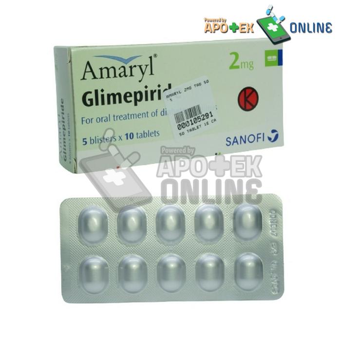 AMARYL 2 MG STRIP 10 TABLET