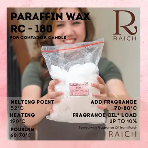 100gr PARAFFIN WAX CONTAINER Fully Refined Candle Container