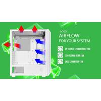 Gambar CASING CUBE GAMING ZINCT - ATX Tempered Case (Free 3x RGB Fan) dari Techno Computer Bali Kota Denpasar 4 Tokopedia