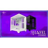 Gambar CASING CUBE GAMING SHAFEL LITE - mATX Case Tempered Glass - Hitam dari Techno Computer Bali Kota Denpasar 2 Tokopedia