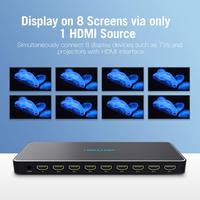 Gambar VENTION HDMI SPLITTER (1 in 8 Out) Screen Duplicate 4K@30Hz - AFMB0 dari Techno Computer Bali Kota Denpasar 3 Tokopedia