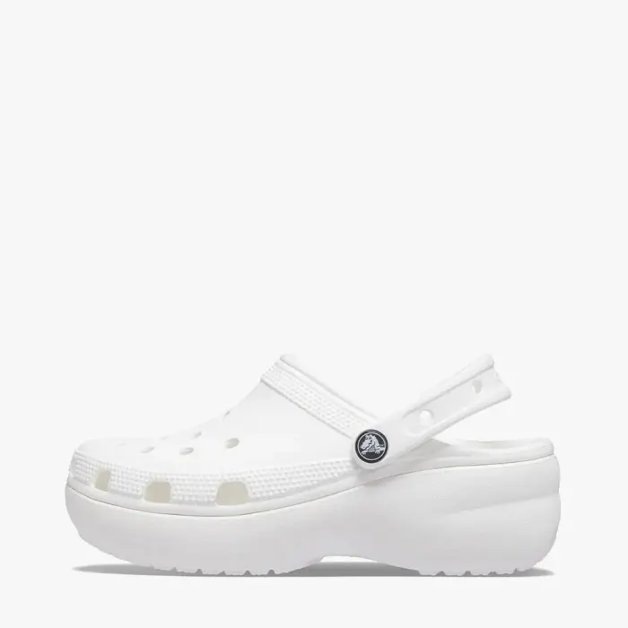 Crocs Women's Classic Platform Clog - White 100% ORIGINAL 2