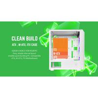 Gambar CASING CUBE GAMING ZINCT - ATX Tempered Case (Free 3x RGB Fan) dari Techno Computer Bali Kota Denpasar 5 Tokopedia