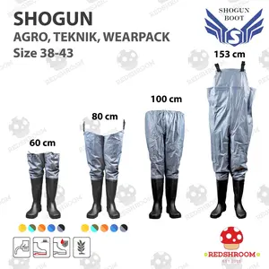 Sepatu Boot Celana Shogun Petani Sawah 153cm Wearpack Anti Keong