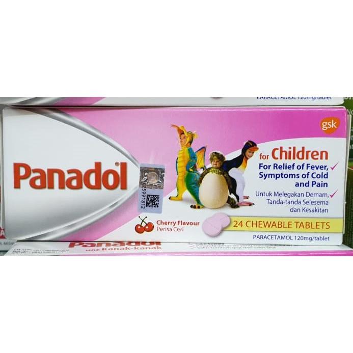 Panadol for Children isi 24 tablet