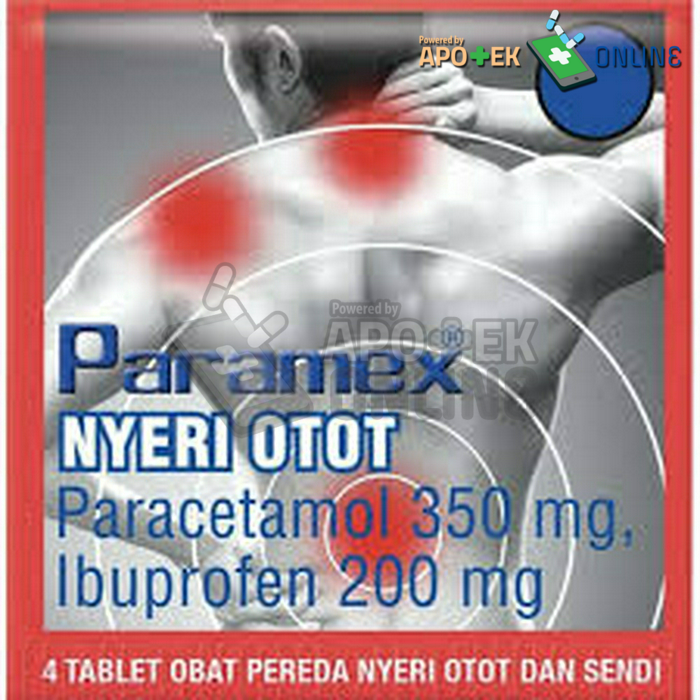 Gambar PARAMEX NYERI OTOT 1 STRIP 4 TABLET dari Apotek Lily Medika Denpasar Kota Denpasar Tokopedia