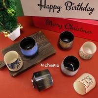 Gambar Cangkir Keramik Zen Ocha Cup Jepang / Mug / Gelas Teh Kopi - Box HBD dari Chefio Kitchenware Kota Tangerang 1 Tokopedia